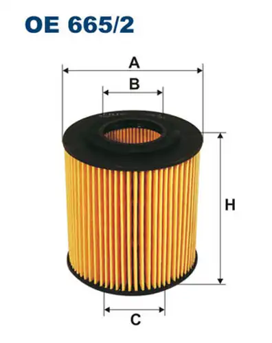 маслен филтър FILTRON OE 665/2