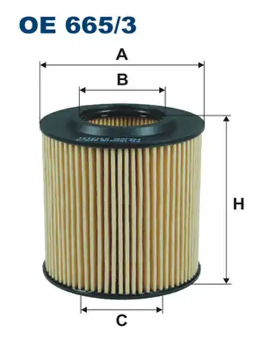 маслен филтър FILTRON OE 665/3