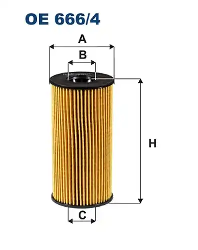 маслен филтър FILTRON OE 666/4