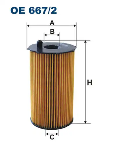 маслен филтър FILTRON OE 667/2