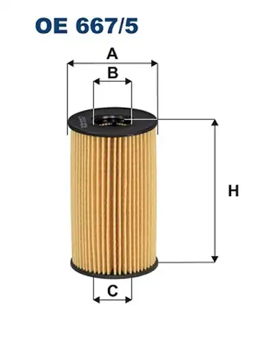 маслен филтър FILTRON OE 667/5