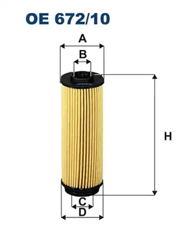 маслен филтър FILTRON OE 672/10