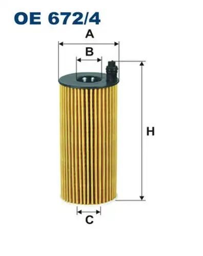 маслен филтър FILTRON OE 672/4