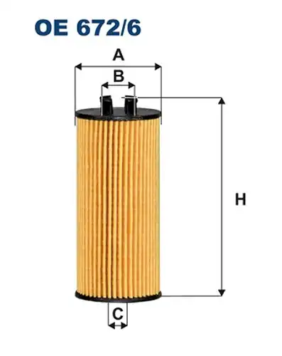 маслен филтър FILTRON OE 672/6