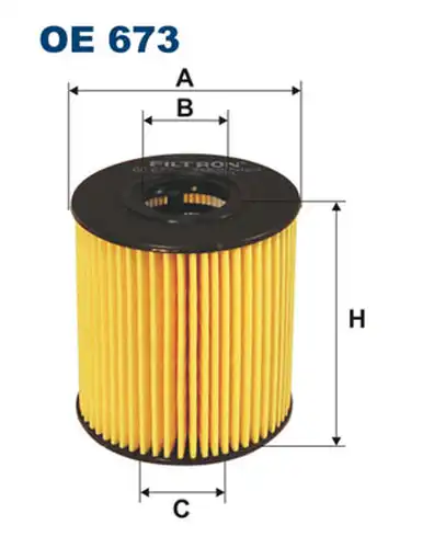 маслен филтър FILTRON OE 673