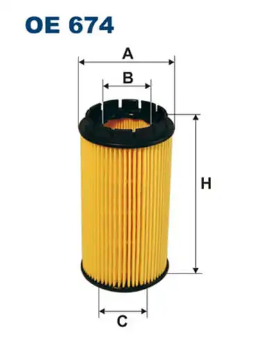 маслен филтър FILTRON OE 674