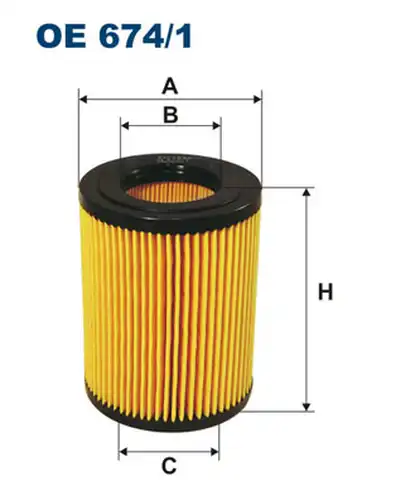 маслен филтър FILTRON OE 674/1