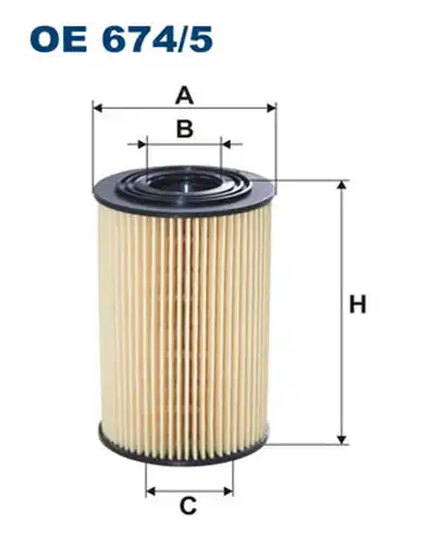 маслен филтър FILTRON OE 674/5