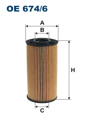 маслен филтър FILTRON OE 674/6