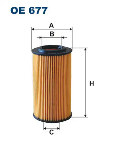 маслен филтър FILTRON OE 677