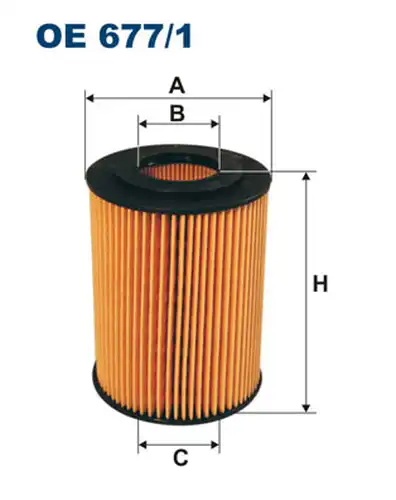 маслен филтър FILTRON OE 677/1