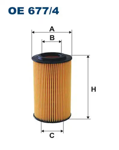 маслен филтър FILTRON OE 677/4