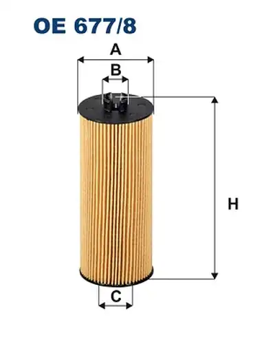 маслен филтър FILTRON OE 677/8