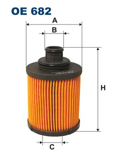 маслен филтър FILTRON OE 682