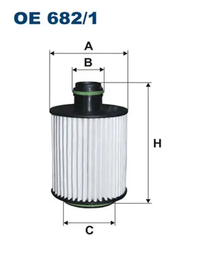 маслен филтър FILTRON OE 682/1