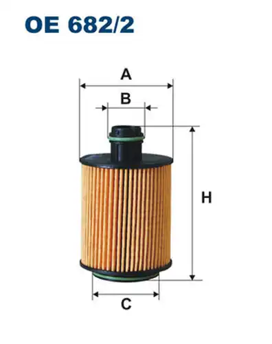 маслен филтър FILTRON OE 682/2