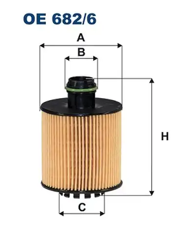 маслен филтър FILTRON OE 682/6