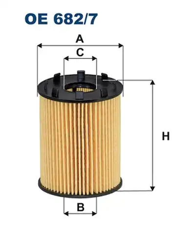 маслен филтър FILTRON OE 682/7