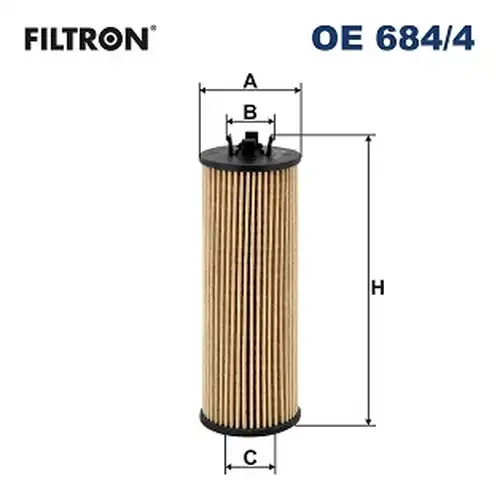 маслен филтър FILTRON OE 684/4