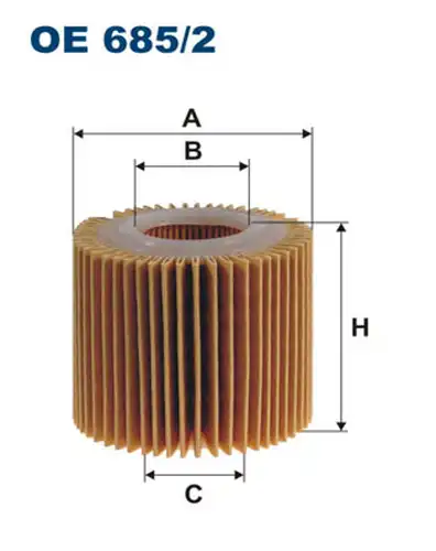 маслен филтър FILTRON OE 685/2