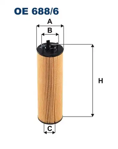 маслен филтър FILTRON OE 688/6