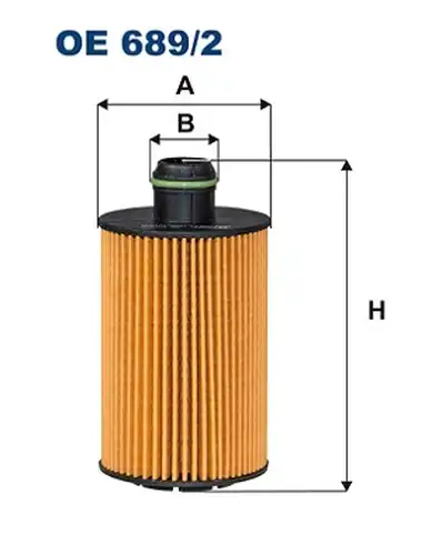 маслен филтър FILTRON OE 689/2