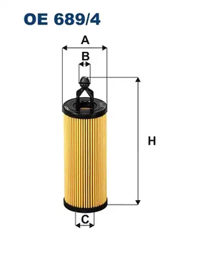 маслен филтър FILTRON OE 689/4