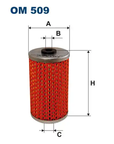 маслен филтър FILTRON OM 509