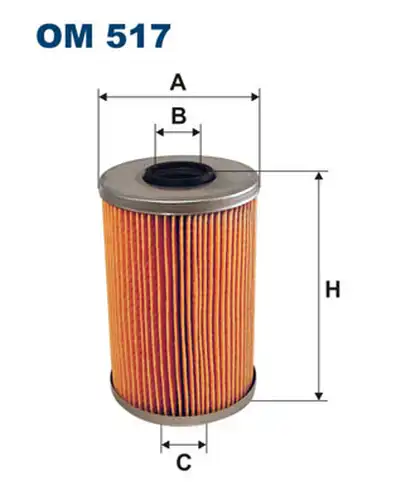 маслен филтър FILTRON OM 517
