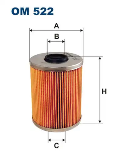 маслен филтър FILTRON OM 522