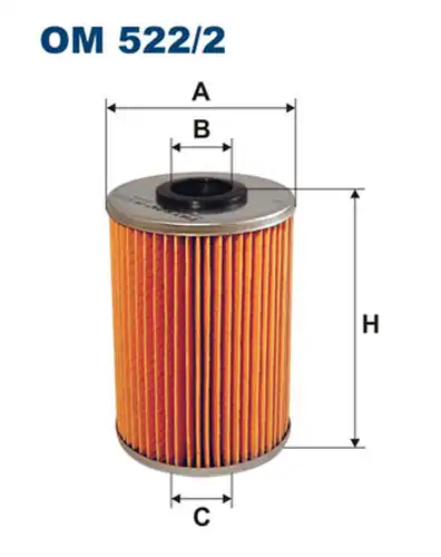 маслен филтър FILTRON OM 522/2