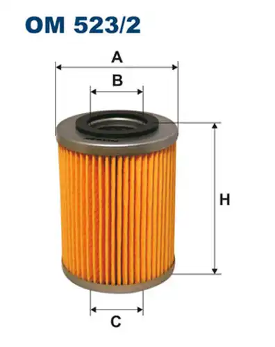 маслен филтър FILTRON OM 523/2