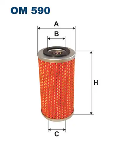 маслен филтър FILTRON OM 590