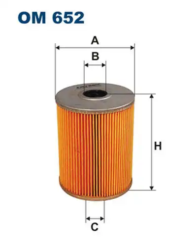 маслен филтър FILTRON OM 652