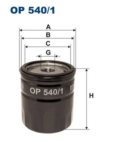 маслен филтър FILTRON OP 540/1