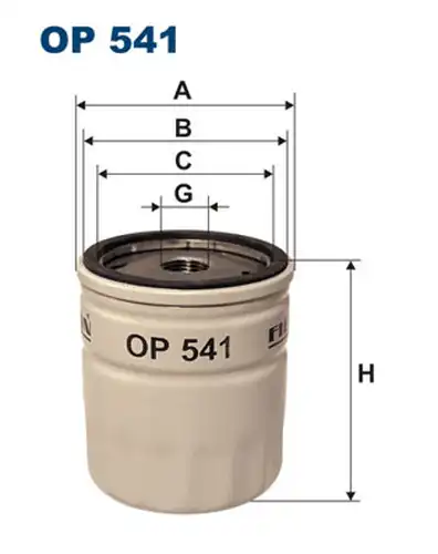 маслен филтър FILTRON OP 541