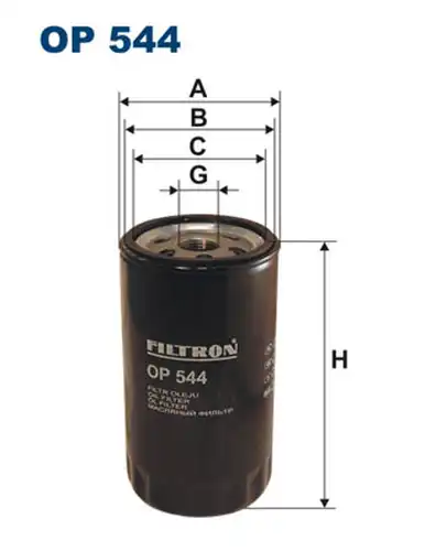 маслен филтър FILTRON OP 544