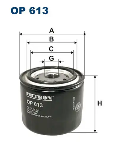 маслен филтър FILTRON OP 613