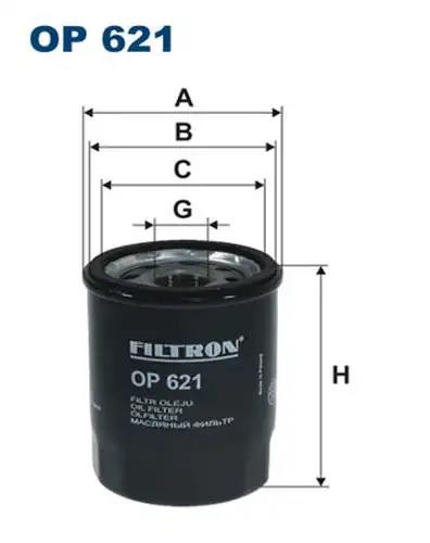 маслен филтър FILTRON OP 621