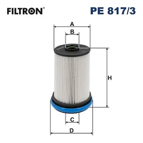 горивен филтър FILTRON PE 817/3