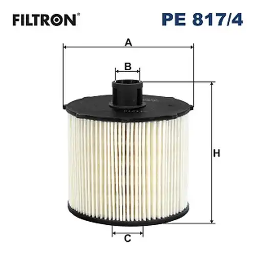 горивен филтър FILTRON PE 817/4