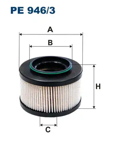 горивен филтър FILTRON PE 946/3