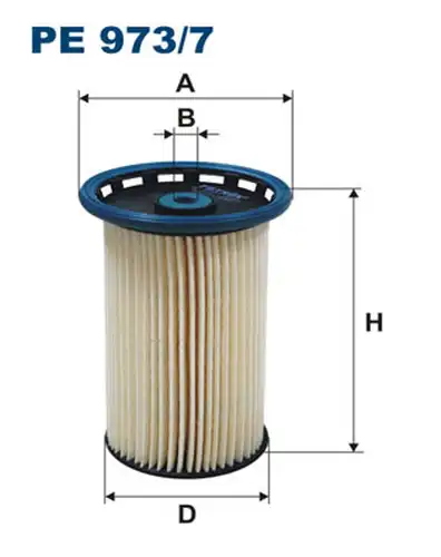 горивен филтър FILTRON PE 973/7