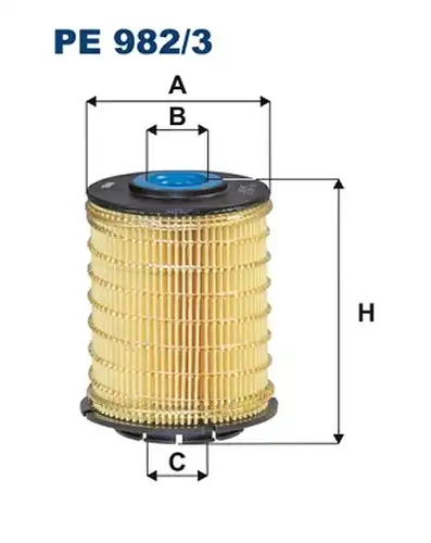 горивен филтър FILTRON PE 982/3