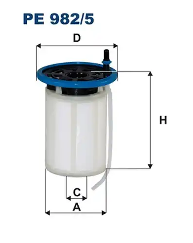 горивен филтър FILTRON PE 982/5