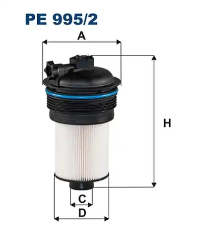 горивен филтър FILTRON PE 995/2