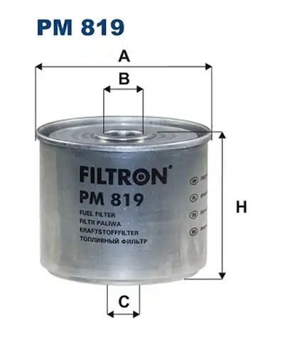 горивен филтър FILTRON PM 819