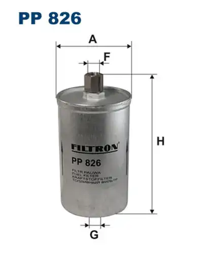 горивен филтър FILTRON PP 826