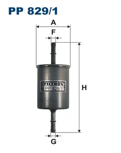 горивен филтър FILTRON PP 829/1