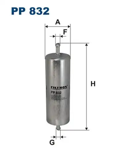 горивен филтър FILTRON PP 832